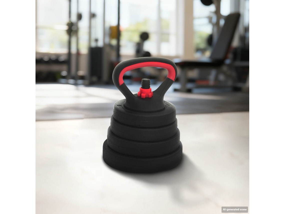 Vidaxl Conjunto De Halteres Barras E Kettlebell 4 Em 1 30 Kg