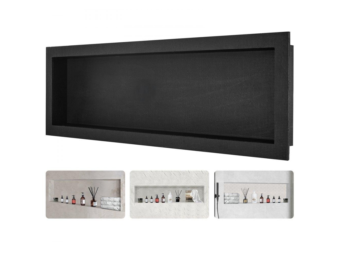 Nicho De Parede Impermeável Para Casa De Banho Ou Cozinha 127x40cm Tekmaquinas