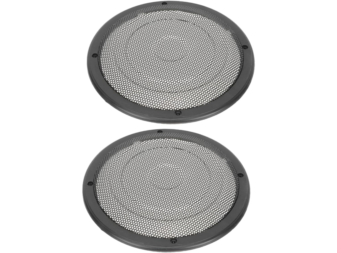 Conjunto De 2 Redes De Proteção Para Subwoofer De Carro - Fácil Instalação
