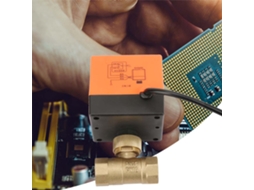 Válvula Elétrica De Bronze Laxiscreed 3 Fios 2 Vias Para Ac220v De Alta Eficiência