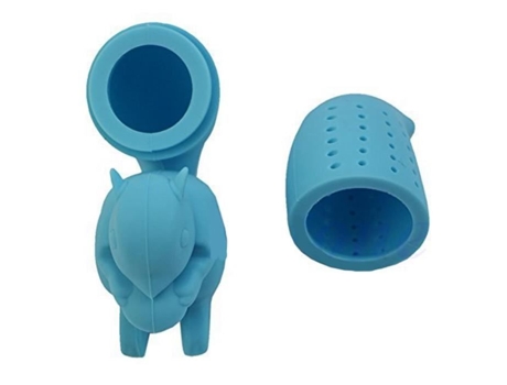 Infusor De Chá 8sanone Thé 1pcs Filtro De Silicone Para Infusão De Chá Solto Passoire Difusor Esquilo Sanlin Beans