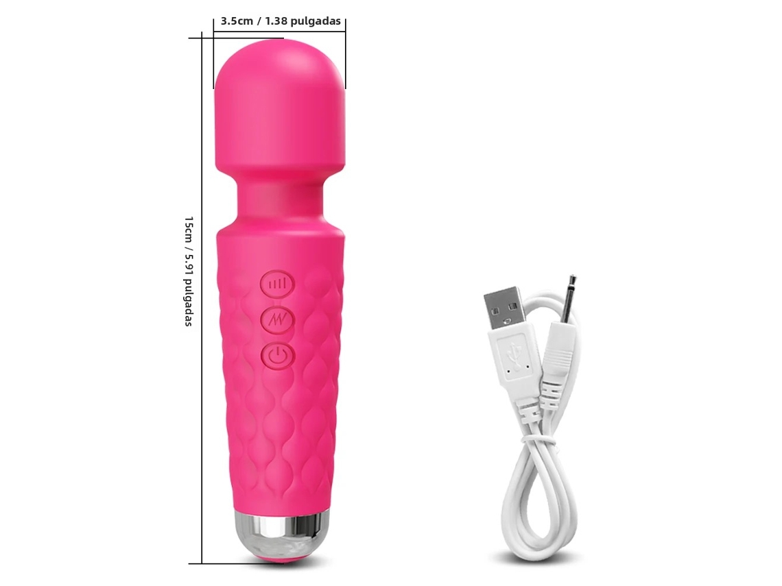 Mini Estimulador Clitoriano Com 20 Modos