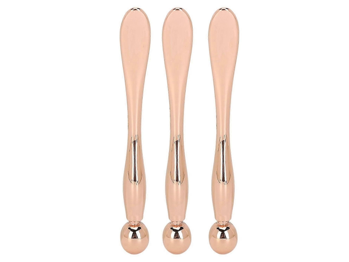 Último Modelo De 3 Unidades De Aplicador Roll-on Para Creme De Olhos, Elegante, Leve E Luxuoso, Reduz O Inchaço...
