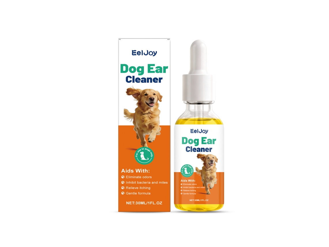 Cuidado Diário para Ouvidos de Cães Gotas de Limpeza Eeljoy LAXISCREED