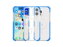 Capa De Acrílico Transparente À Prova De Choque Para Iphone 16 Pro - Magnética - Magsafe