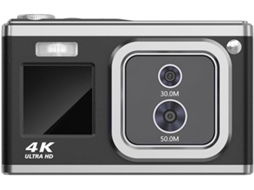 Câmera Digital Automática de 2,88 Polegadas com Resolução 4k e 50 Mp com Zoom Óptico. SFUSHOS