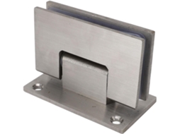 Dobradiças De Aço Inoxidável Para Portas De 90 Cm, 8 Ou 12 Cm, Para Box De Vidro, Peça Única.