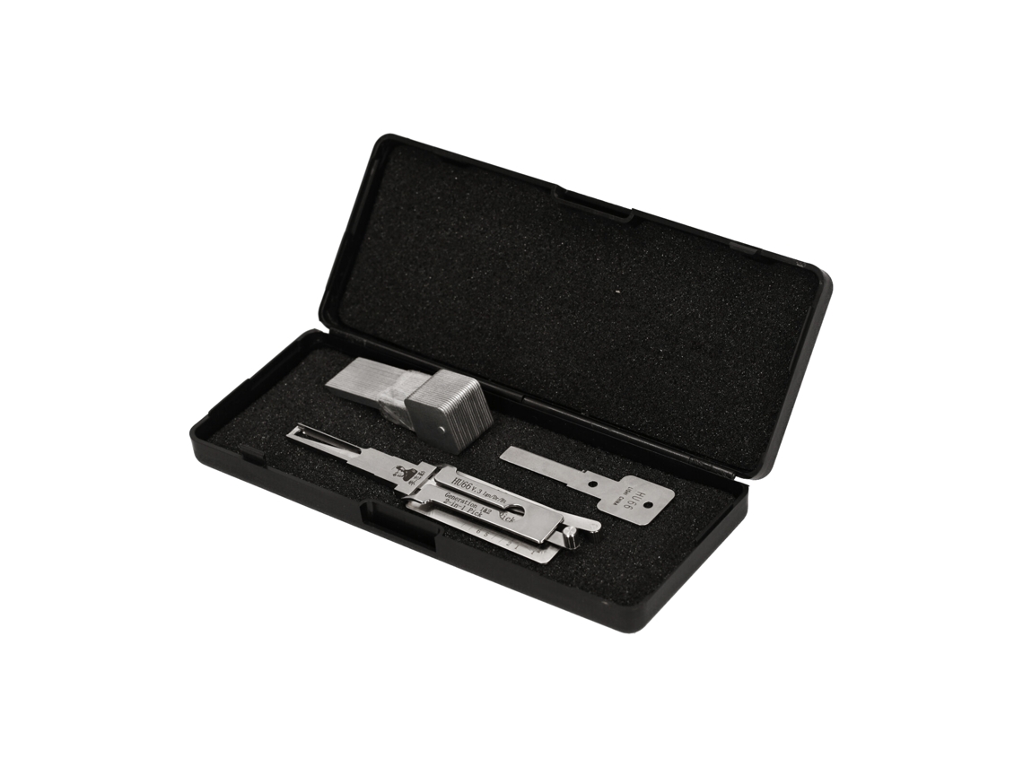 Kit 2 Em 1 Auto Pick Decoder Ferramenta Múltipla Para Reparo De Carros (hu66)