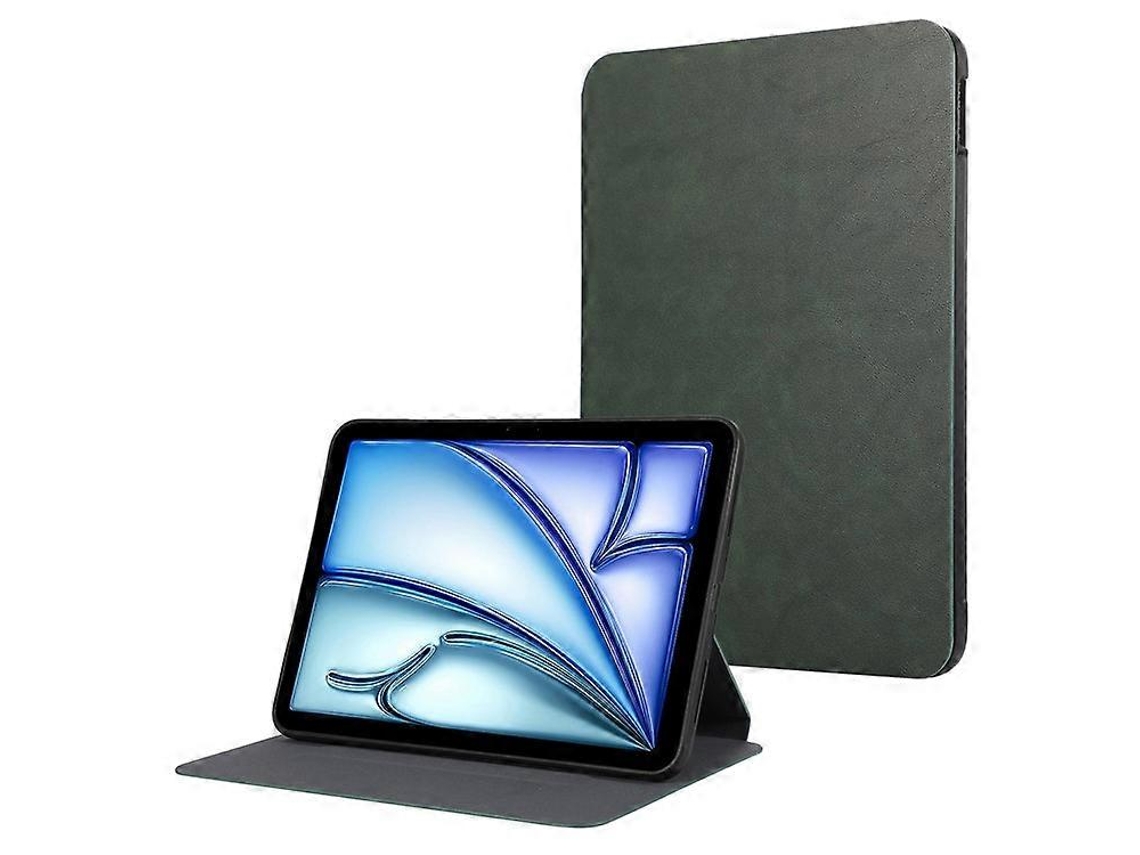 Capa Protetora Para Tablet Em Couro Pu, Compatível Com Ipad Air 11 (2024), Com Suporte.