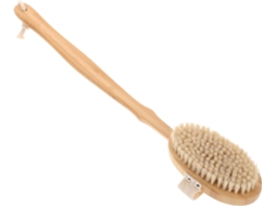 Escova De Banho Bestyash Longa Para Corpo E Costas, Cabo Extensível Para Banheiro, Esfoliação Suave E Limpeza Fácil
