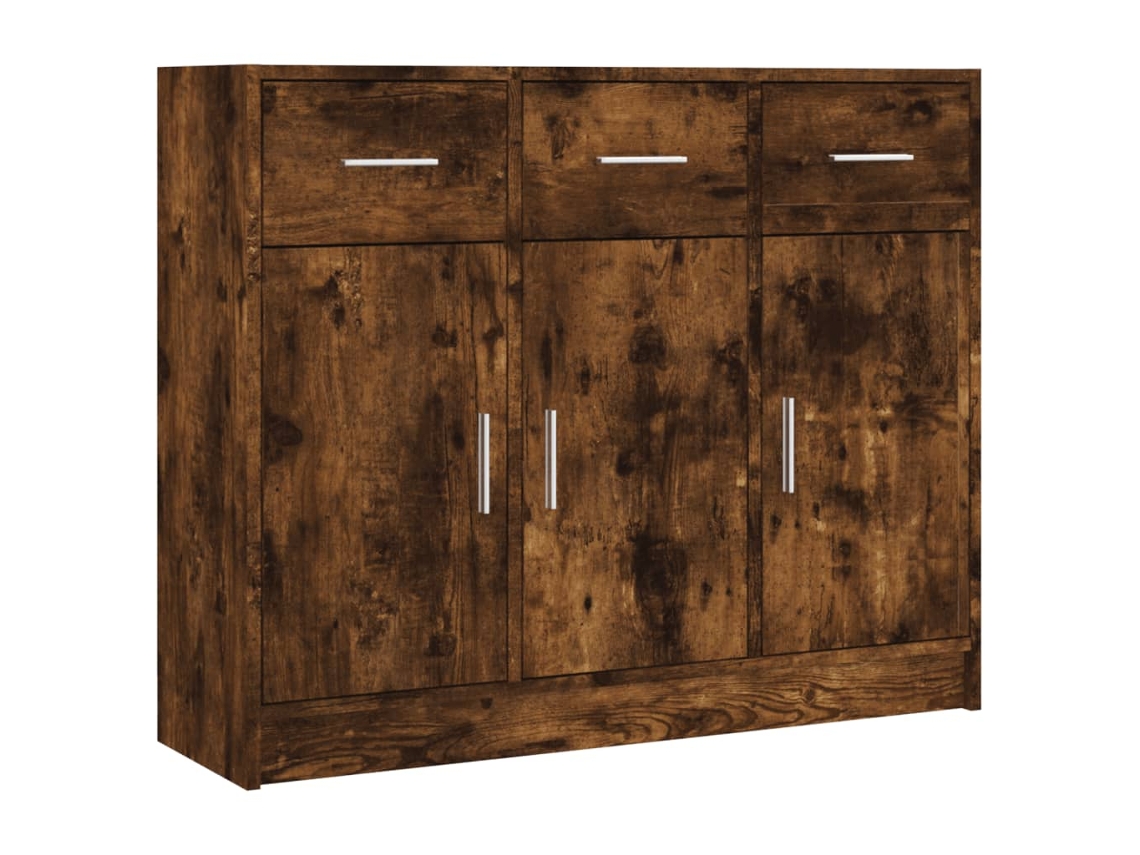 Sideboard, Sideboards Vidaxl Marrom Madeira Processada (n/a)