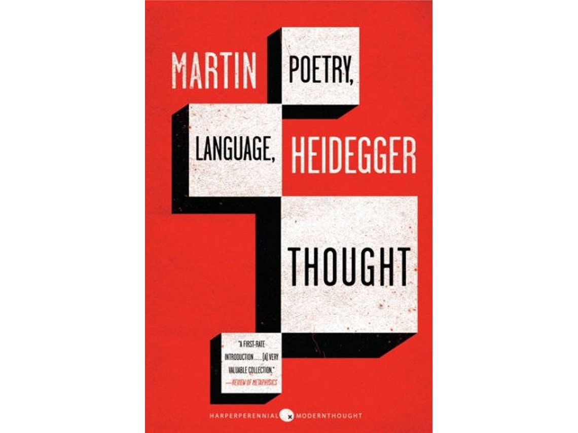 Livro Poetry Language Thought de Martin Heidegger (Inglês)