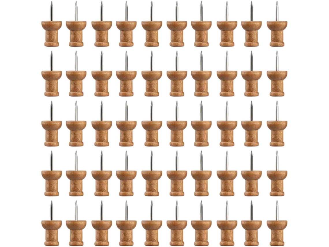 Tachinhas De Cortiça, 50 Unidades De Tachinhas Decorativas Para Quadro Cortiça