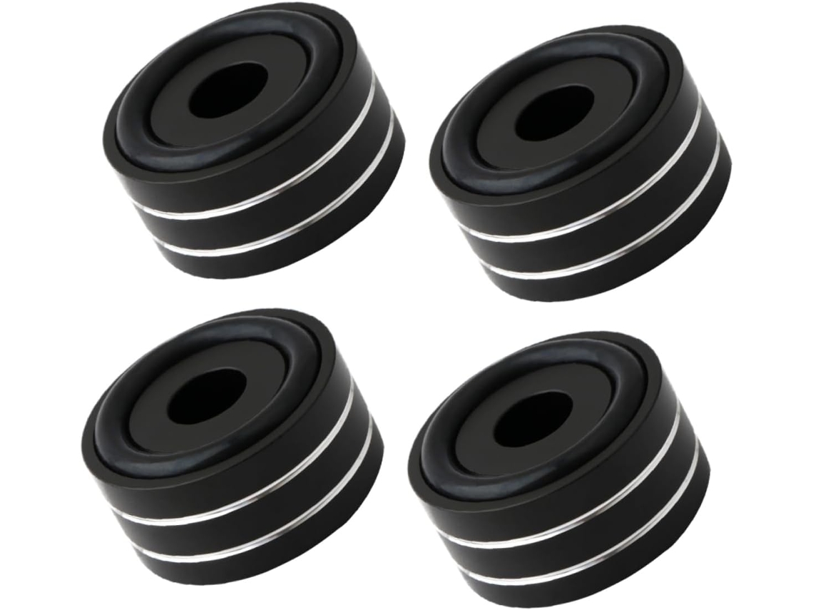 4 Unidades Patins Amortisseurs Anti-vibrations Équipement Audio Mobilier Coussins Isolation Amplificate