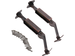 Dobradiças De Ferro Com Suporte Para Tampa Armário, Design Compacto,
