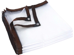 Clear Waterproof Tarp, Transparent Heavy Duty Tarpaulin With Grommets, Uv Resistant Clear Tarpaulin, Tear Resistant