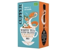 Chá CUPPER White With Bio 20 Bolsas