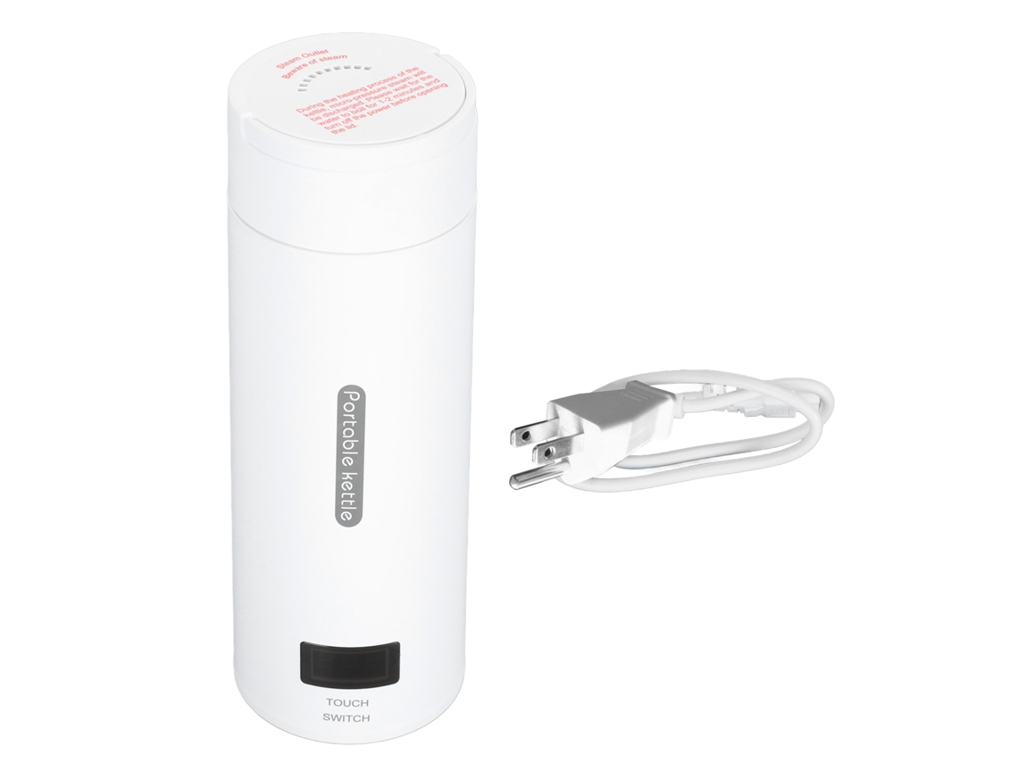 Chaleira Elétrica Inox 500ml 110v para Viagem | S/MARCA