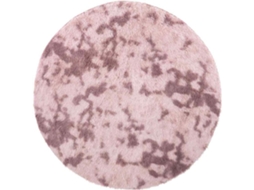Shaggy Rug, Shaggy Rugs Vidaxl Cor-de-rosa Poliéster (ø 160 Cm)
