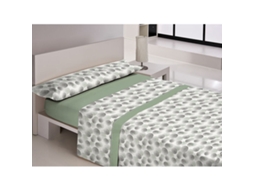 Conjunto de Lençóis LIBELA PIRINE LUARCA (Verde - Solteiro - 90 x 195 + 25 cm)