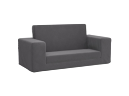 Kids' Sofa Bed, Kids' Sofa Beds Vidaxl Antracite Poliéster (sofá-cama)