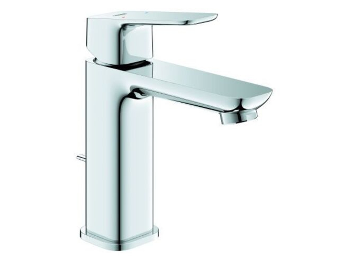 Cubeo Misturadora Monocomando De Lavatório, Tamanho M, Projeção 116mm, Descarga Pop Up, 1017490000, Cor Crómio Grohe