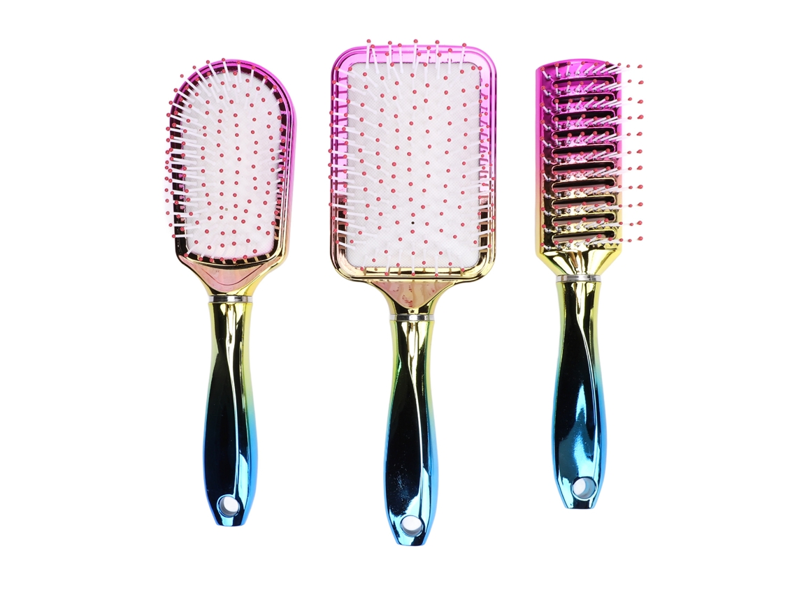 Kit De Escovas Para Desembaraçar E Estilizar Cabelo