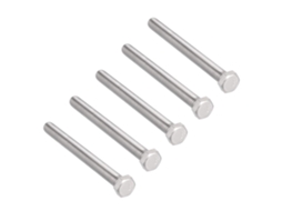 Parafusos Sextavados De Aço Inoxidável 304, 3/8-16 X 4 Polegadas,