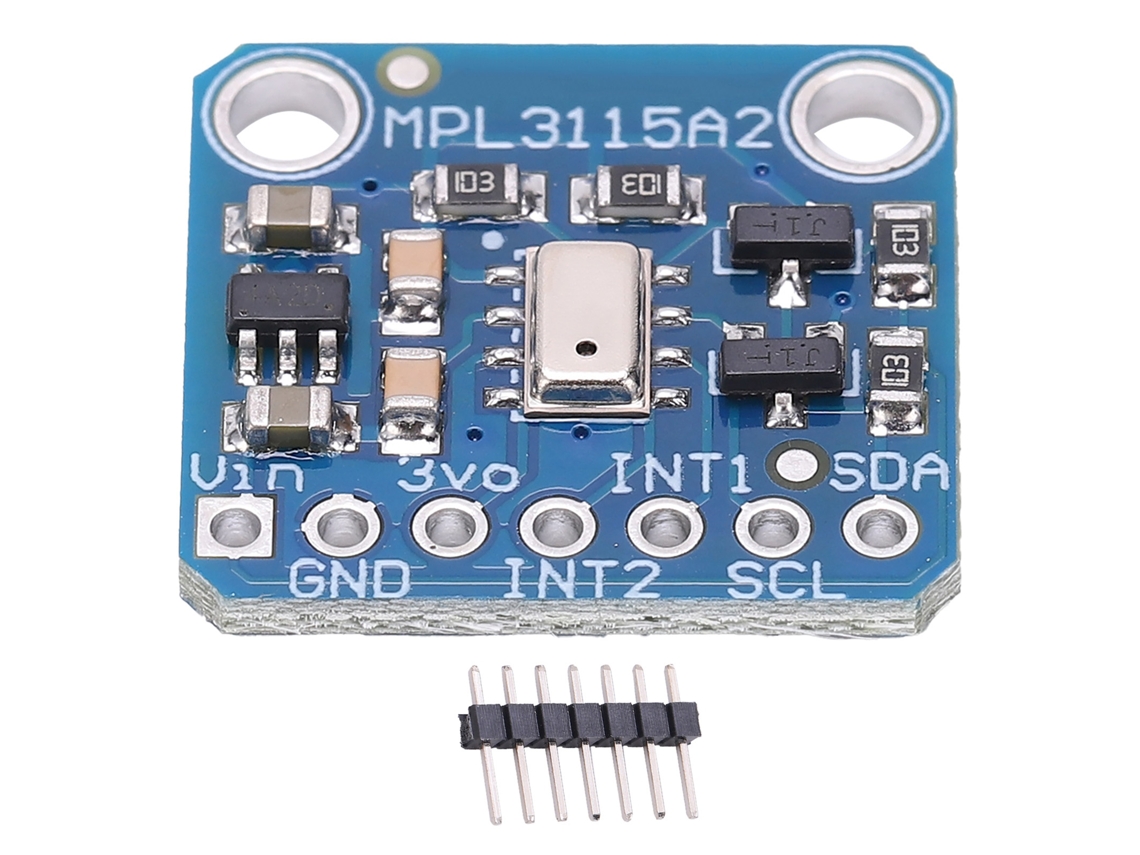 Hkj módulo Sensor de Pressão 20 110 Kpa com Interface I2c Mpl3115a2 Acessório Digital Inteligente