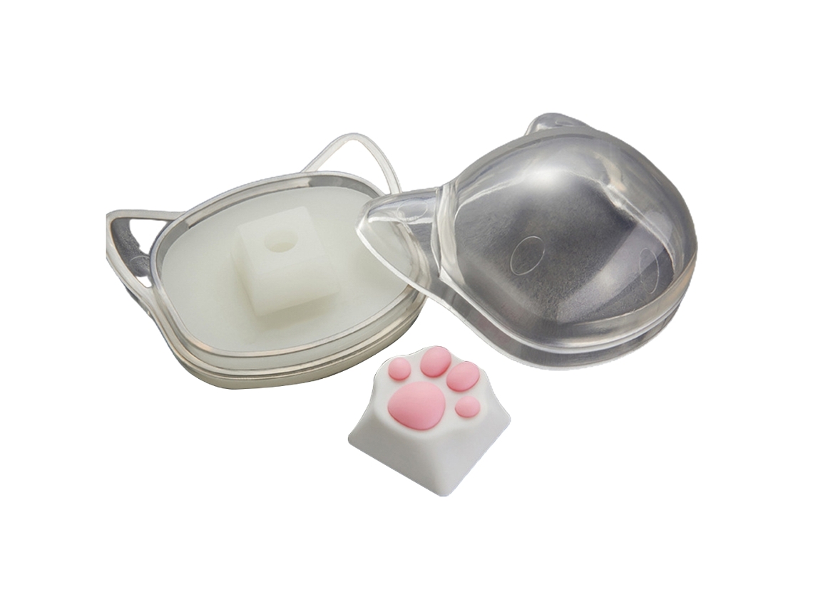 Teclas De Pata De Gato Fofas Atualizadas, Teclas De Abs Duráveis, Perfil Oem, Para Teclados Mecânicos Com Estrutura Cherry Mx Slowmoose