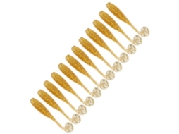 Soft Bait (bionic Fish Lure, Luminous Design) Soft Worm Screw T-tail 70mm/2.9g Paddle Tail Soft Bait Lure Bionic Fishing Bait