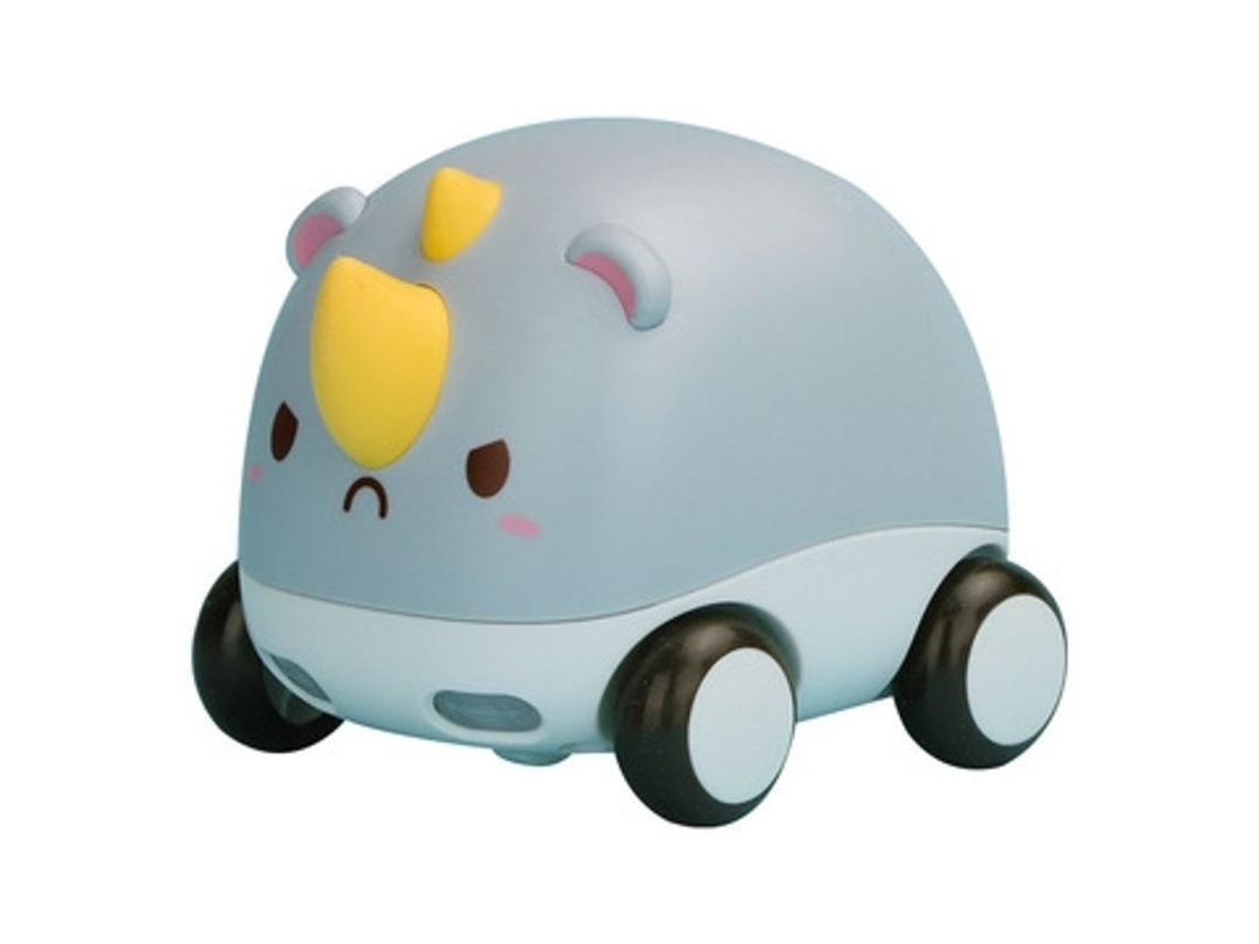 2026 carrinhos de Brinquedo para Bebê com Fricção, Luzes e Música, 3 Animais Cartunes, Educativo, Seguro, Sem Bateria