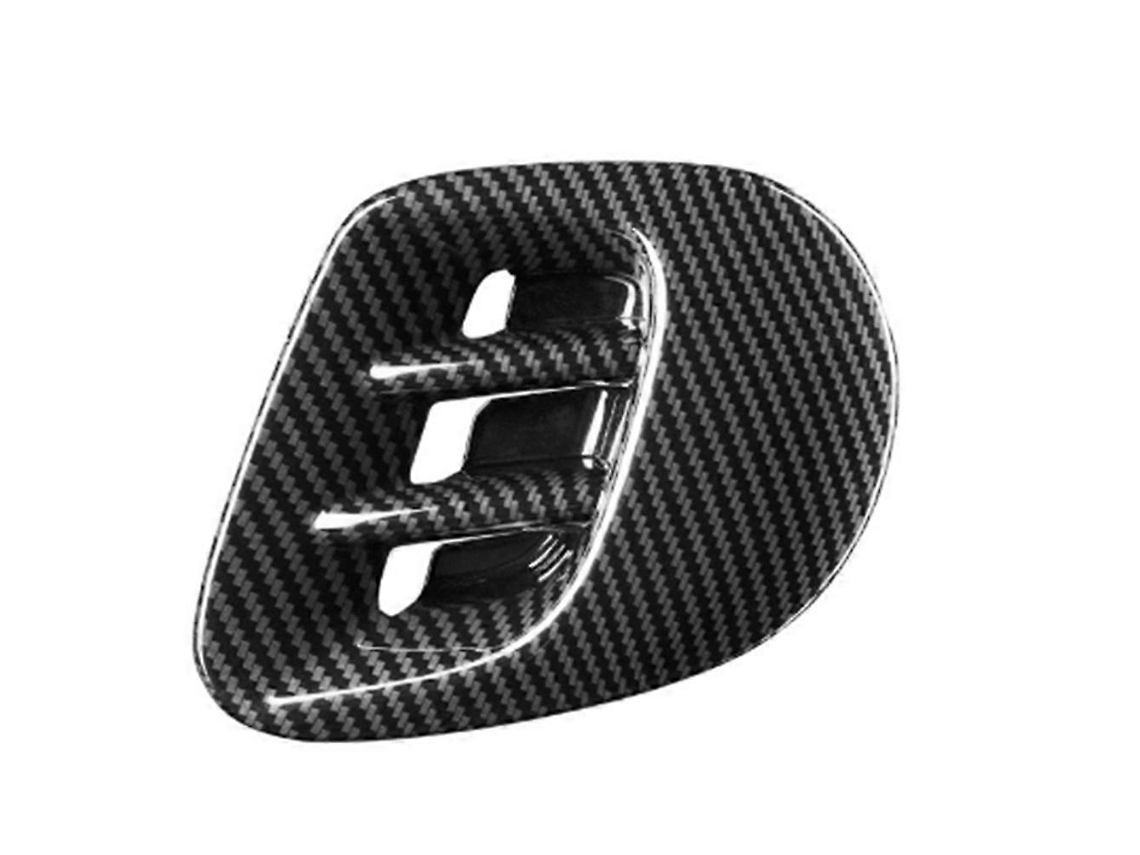 Moldura De Acabamento Da Saída De Ar Do Carro, Tampa Protetora Da Entrada De Ar Para Mercedes Benz Smart 453 Fortwo 2015-2020, Fibra De Carbono_yua