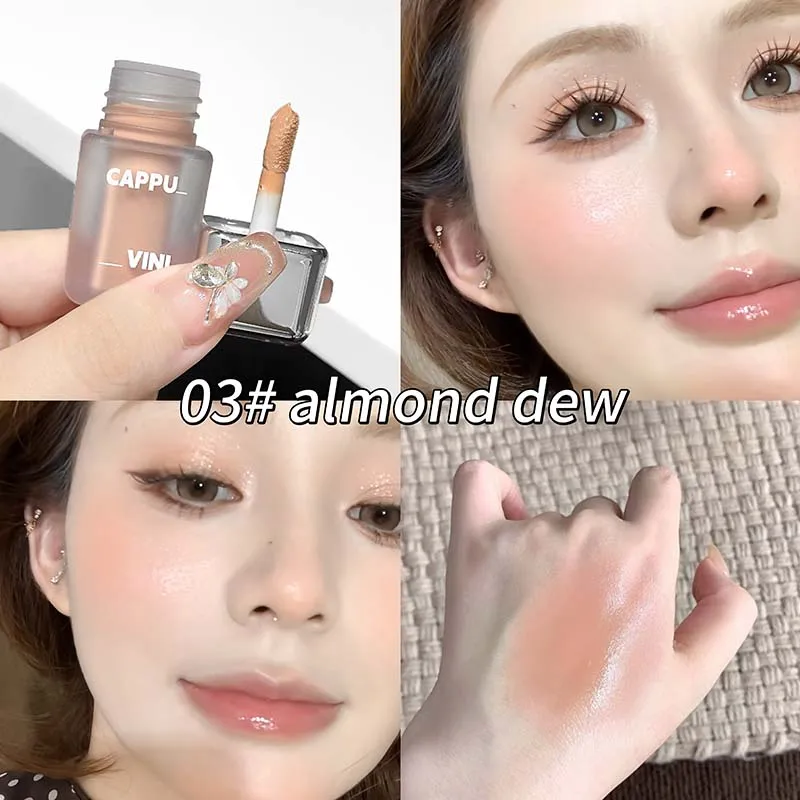 Blush Líquido Vibrante, Hidratante E Sedoso, Ilumina O Tom Da Pele.
