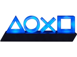 Ícones de Controle Playstation Iluminados com 3 Modos Luz, Reativo Ao Som, Faseamento Dinâmico e Modo Padrão BRILVIBERA