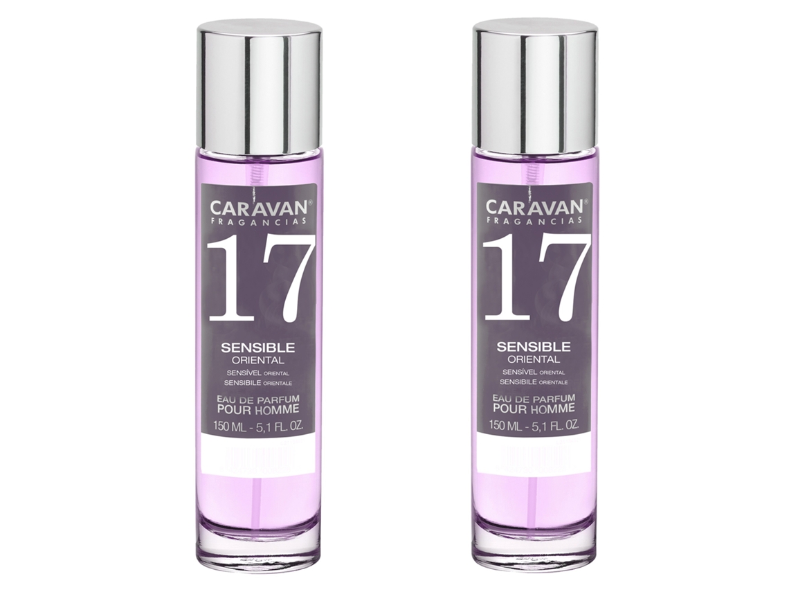 Conjunto de 2 Perfumes para Homem Nº17 150 Ml CARAVAN