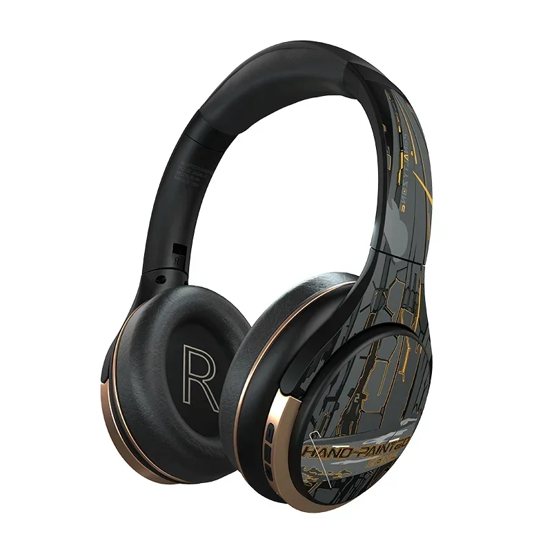 (preto) Fones De Ouvido Sem Fio Bluetooth Com Microfone E Graves Potentes.