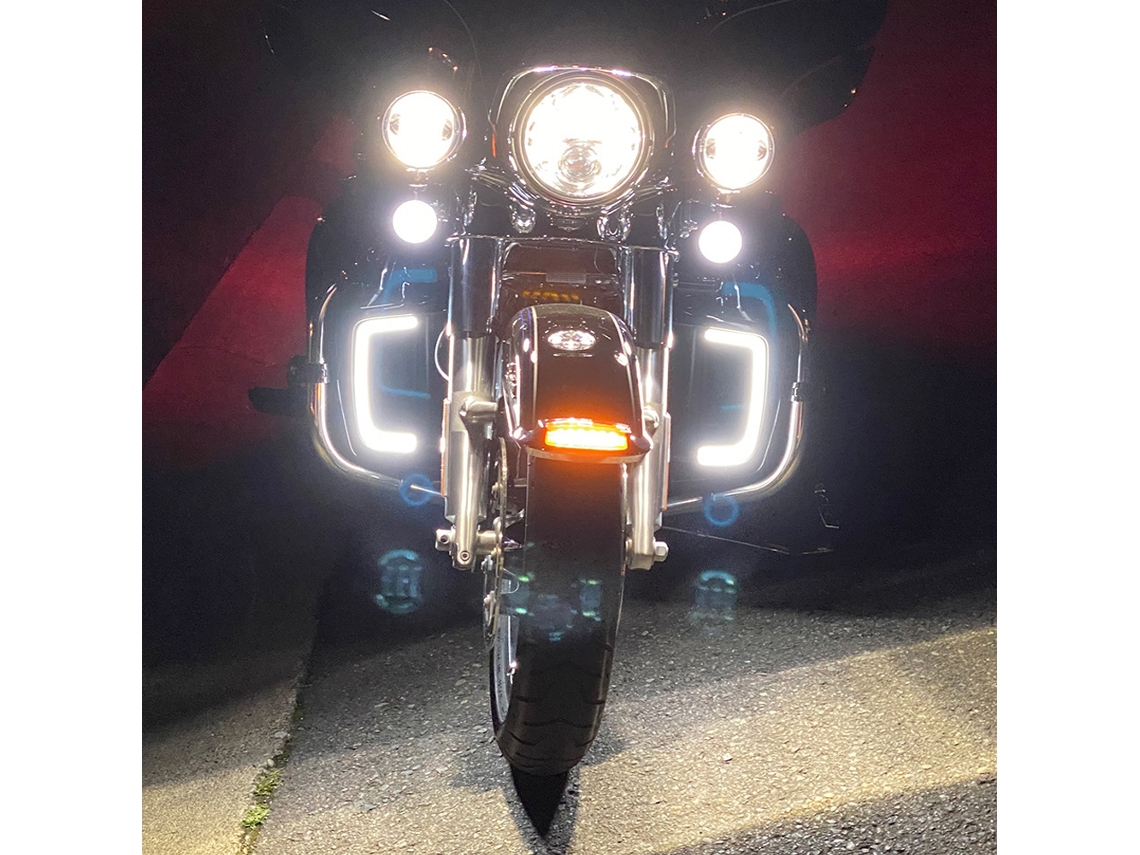 Luzes Sinal Moto Led Alto Brilho Para Xl883 X48