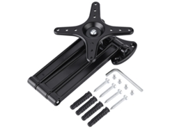 Suporte De Parede Gire E Incline Para Tv Plana Led Lcd De 10-27 Polegadas