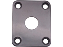 Conjunto De 3 Peças De Placas Retangulares Para Plugues E Conectores De Guitarra, Componentes Elétricos