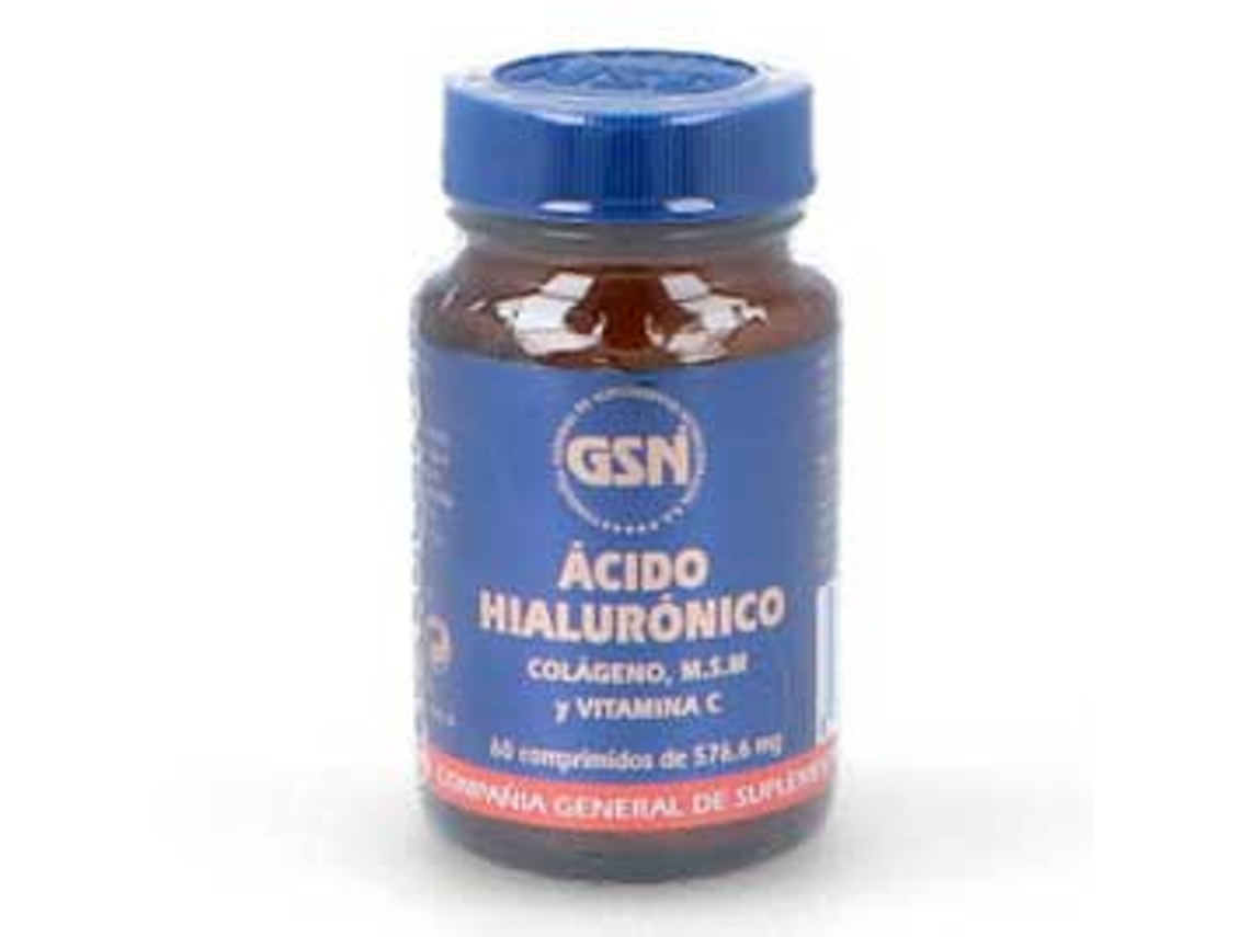Suplemento Alimentar GSN Acido Hialuronico (60 Comp - Comprimidos)