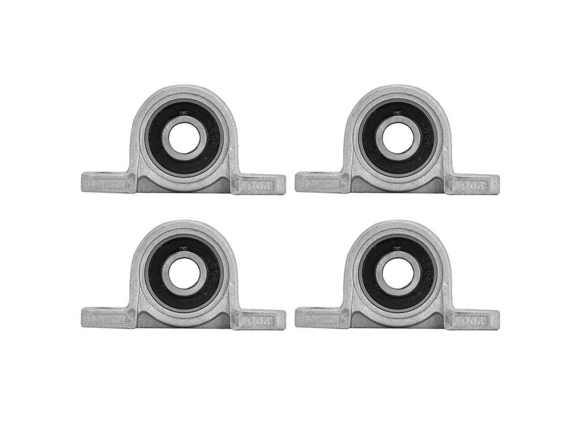 4 Rolamentos Com Precisão De Movimento Silencioso Baixa Fricção Aplicação Amplia Peças Para Impressora