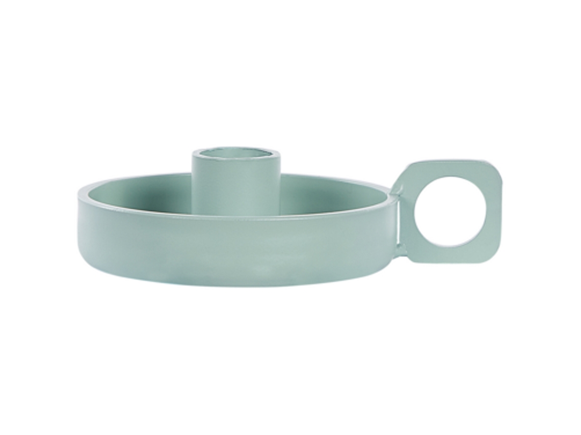 Candelabro Chorio 4 Cm Metal Verde Menta