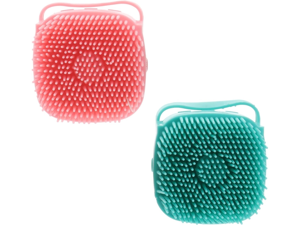 Lurelia Kit De 2 Escovas De Banho Para Bebé De Cuidado Corporal, Massagem Suave E Portátil, Rotina Spa Suave
