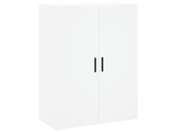 Wall Mounted Cabinet, Wall Mounted Cabinets Vidaxl Branco Madeira Processada (n/a)