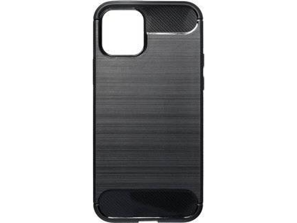 Capa iPhone 12, 12 Pro LMOBILE Carbono Preto