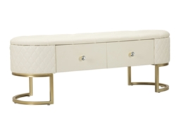 Banco Com Gavetas Sharon Cm 120x40x43