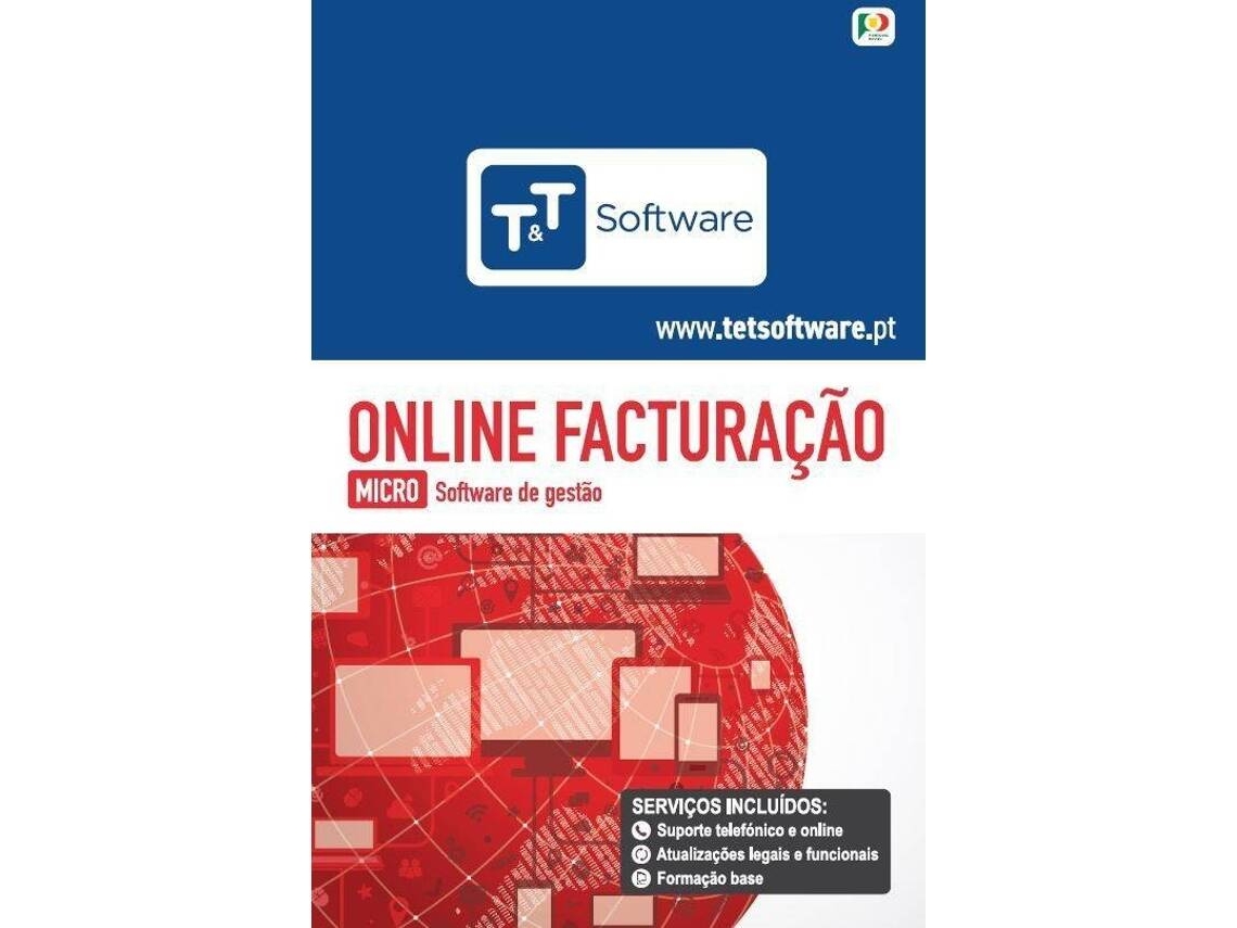Software T&T Faturação Online Micro (1 ano - PC, Mac, Tablet)
