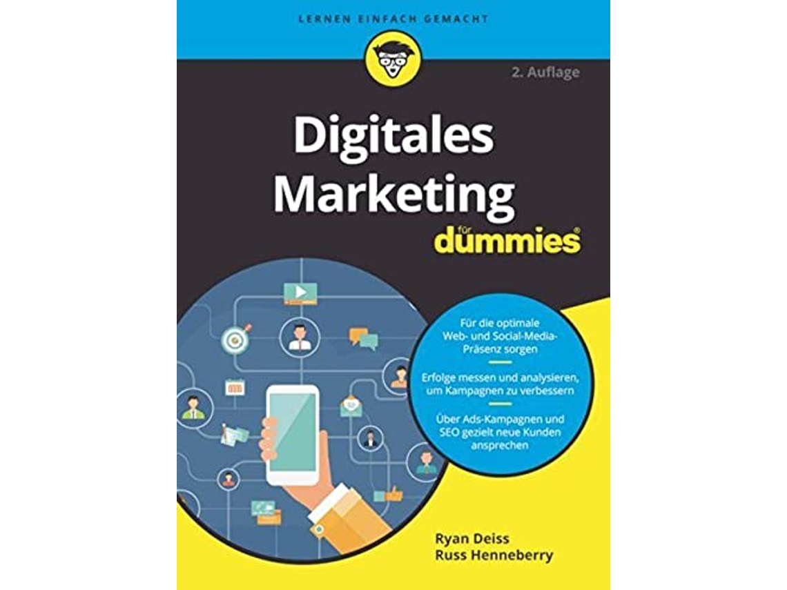 Livro Digitales Marketing für Dummies German Edition de Ryan Deiss Russ Henneberry Jutta Bessler (Alemão)
