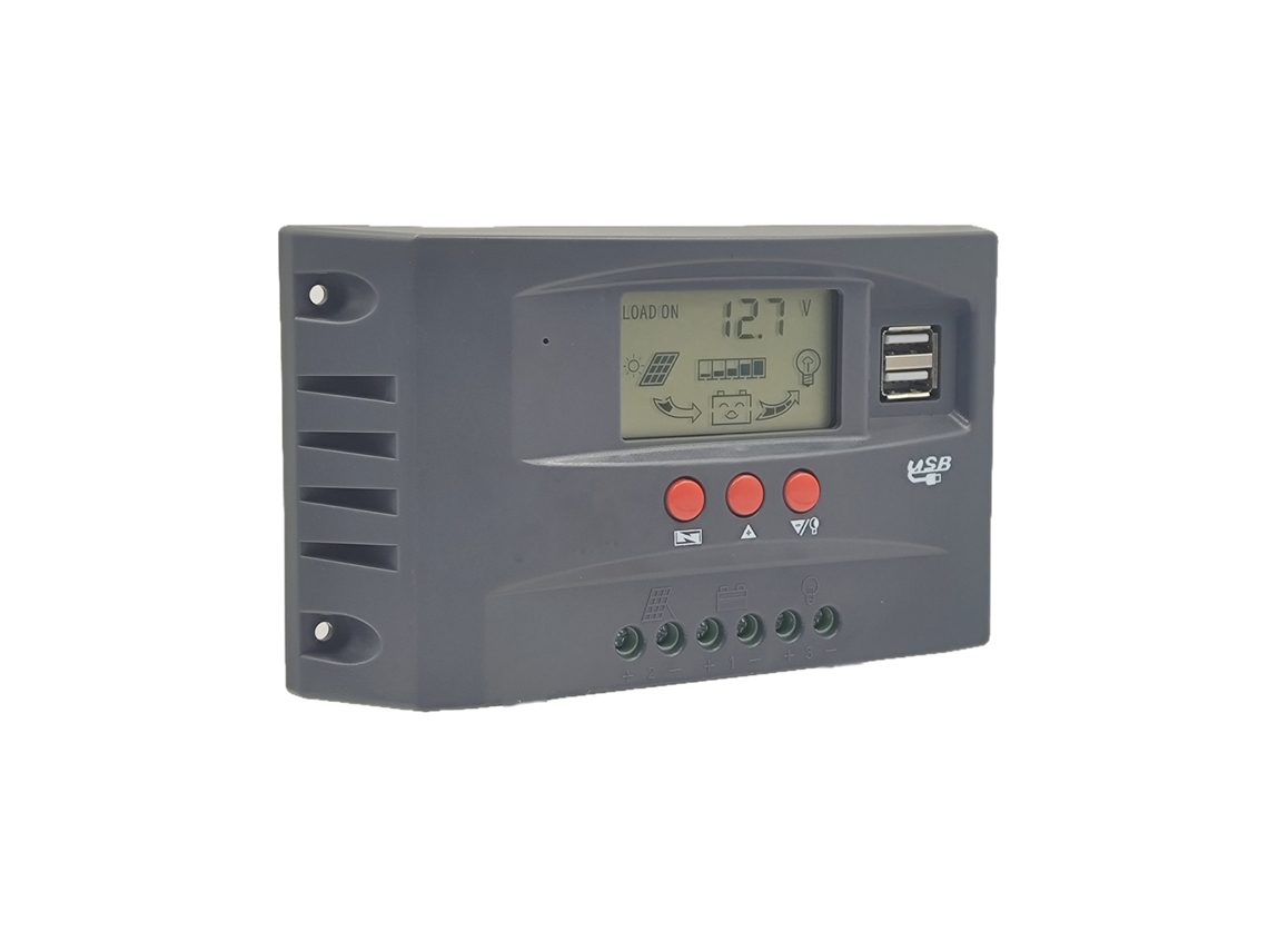 Controlador Solar Mppt Laxiscreed 12v/24v Com Regulação Automática De Tensão Para Carregamento Pv